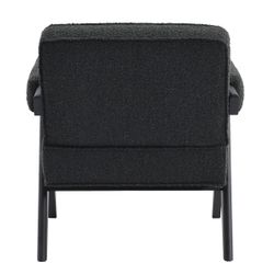 Ambrose Arm Chair - Black Onyx Boucle