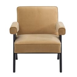 Ambrose Arm Chair - Ochre Velvet