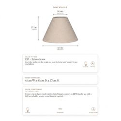 Messina Empire Shade - Medium Natural