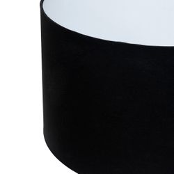 Larissa Drum Shade - Medium Black