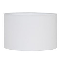 Larissa Drum Shade - Medium White