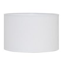 Larissa Drum Shade - Medium White