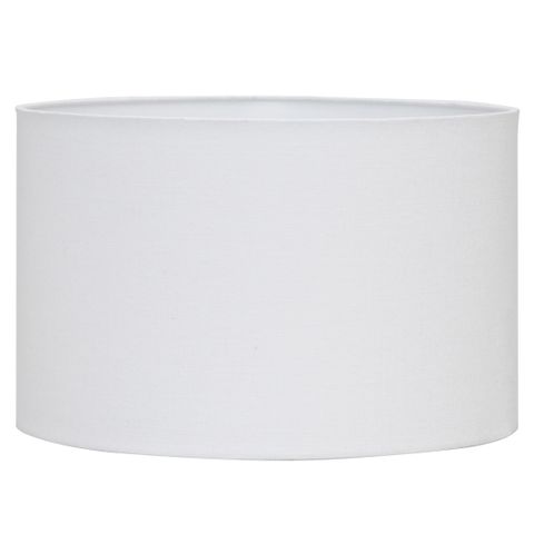 Larissa Drum Shade - Large White