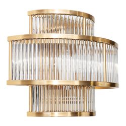 Fontaine Wall Sconce - Brass