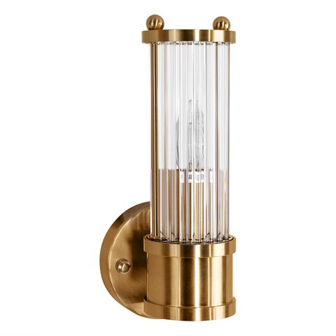 Hunter Wall Sconce - Brass Short