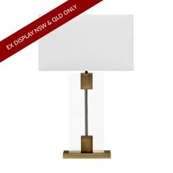 Nazare Crystal Table Lamp - OUTLET QLD