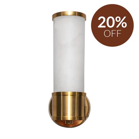 Shaffer Alabaster Wall Sconce