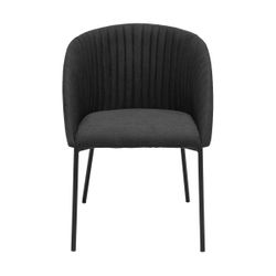 Yates Dining Chair - Black - OUTLET VIC