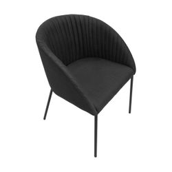 Yates Dining Chair - Black - OUTLET VIC