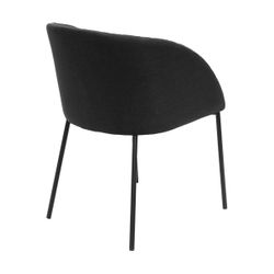 Yates Dining Chair - Black - OUTLET VIC