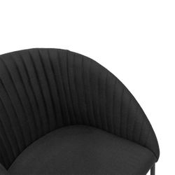 Yates Dining Chair - Black - OUTLET VIC