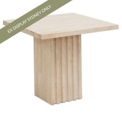 Atlas Travertine Coffee Table - Large