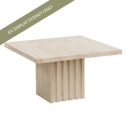 Atlas Travertine Coffee Table - Small - OUTLET NSW