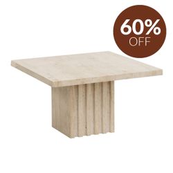Atlas Travertine Coffee Table - Small