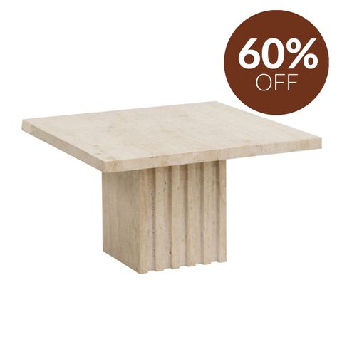 Atlas Travertine Coffee Table - Small