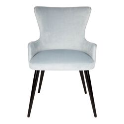 Dorsett Dining Chair - Cloud Blue Velvet - OUTLET VIC 1 CHAIR ONLY