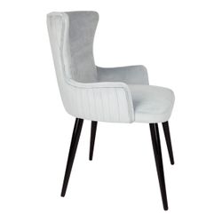 Dorsett Dining Chair - Cloud Blue Velvet - OUTLET NSW 1 CHAIR ONLY