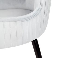 Dorsett Dining Chair - Cloud Blue Velvet - OUTLET VIC 1 CHAIR ONLY