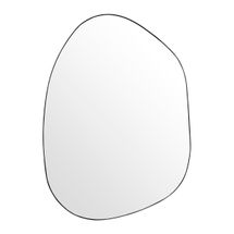 Pollock Wall Mirror - Small Black