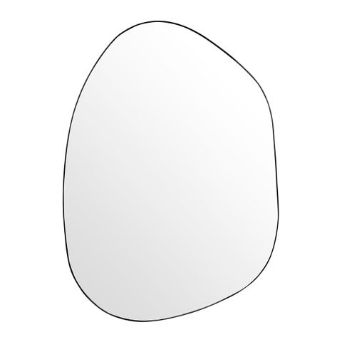 Pollock Wall Mirror - Small Black