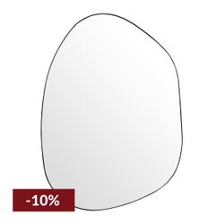 Pollock Wall Mirror - Small Black