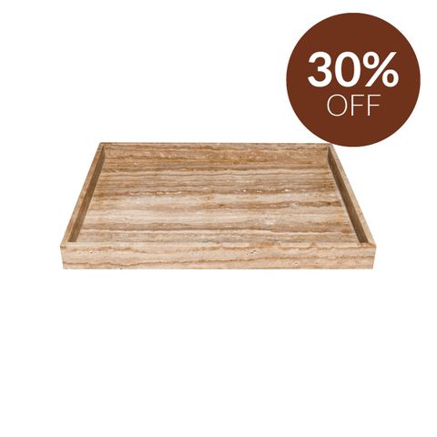 Odin Tray - Medium Travertine
