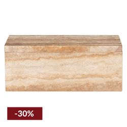 Odin Storage Box - Large Travertine