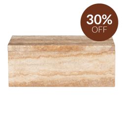 Odin Storage Box - Large Travertine
