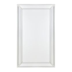 Zeta Wall Mirror - Medium White