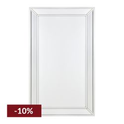 Zeta Wall Mirror - Medium White