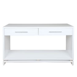 Pearl Console Table - White