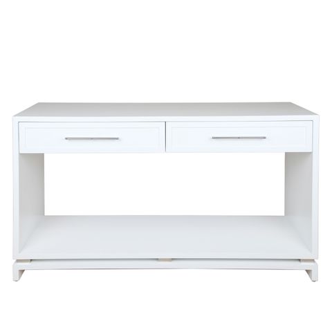 Pearl Console Table - White