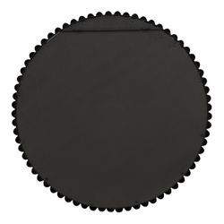 Esme Round Wall Mirror - Black