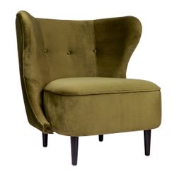 Luxe Upholstery Swatch - Olive Velvet