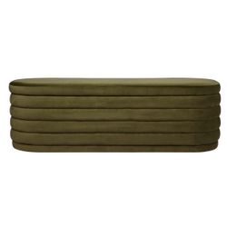 Luxe Upholstery Swatch - Olive Velvet