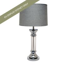 Figaro ChromeTable Lamp - Silver