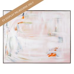 Soft Hues Oil On Canvas Painting - OUTLET VIC