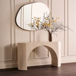 Pollock Wall Mirror - Small Antique Gold