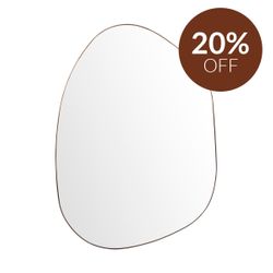Pollock Wall Mirror - Small Antique Gold
