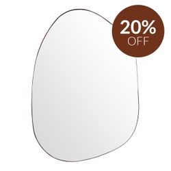 Pollock Wall Mirror - Large Antique Gold