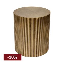 Chadwick Side Table - Brass