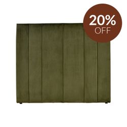 Soho King Bedhead - Olive Velvet