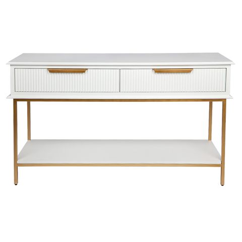 Aimee Console Table - Small White