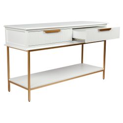 Aimee Console Table - Small White