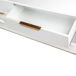 Aimee 4 Drawer Chest - White