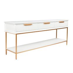 Aimee Console Table - Large White