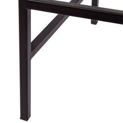 Kai Black Kitchen Stool - Black Vegan Leather