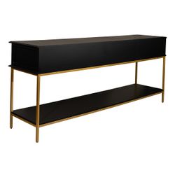 Aimee Console Table - Large Black