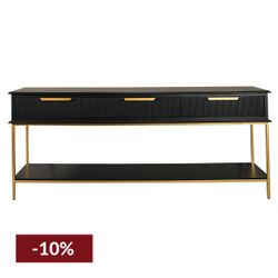 Aimee Console Table - Large Black