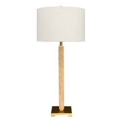 Essex Marble Table Lamp - Natural